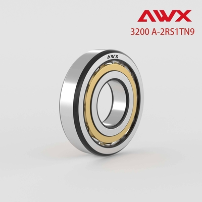 AWX Precision Double Row Angular Bearing 3200 A-2RS1TN9 سفارشی قابل قبول
